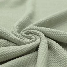 Mini Cable Jersey Fabric Dusty Green