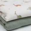 Rippstrick Jersey Stoff - Dinos | Rijs Textiles Rippstrick Jersey Stoff - Dinos - (Jersey Stoffe)