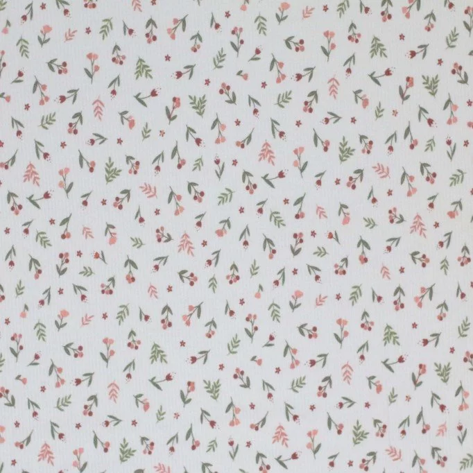 Rippstrick Jersey Stoff - Tulpenfeld | Rijs Textiles Rippstrick Jersey Stoff - Tulpenfeld - (Jersey Stoffe)