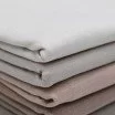 Stretch Linen Fabric Beige Grey - (Fashion Fabrics)