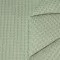 Tissu Piqué Gaufré Vert Poussiéreux - (Tissu Piqué Gaufré)