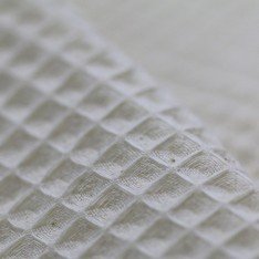 Waffelstoff Piqué Ungebleicht Beige