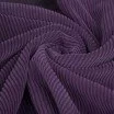 Stretch Bred Fløjl Stof 6 Wales Mørk Violet  - (Fashion Stoffer)