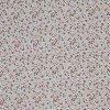Tessuto Jersey Di Cotone Costine - Bomba Floreale Beige