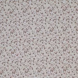 Tessuto Jersey Di Cotone Costine - Bomba Floreale Beige Tessuto Jersey Di Cotone Costine - Bomba Floreale Beige