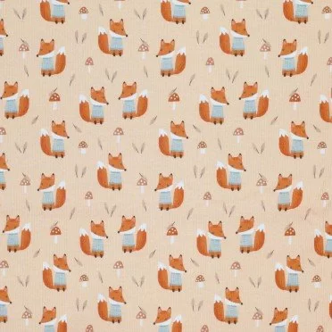 Fox discount knit fabric