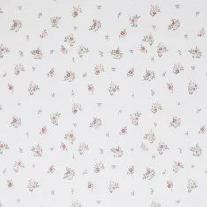 Rippstrick Jersey Stoff - Kleine Blume