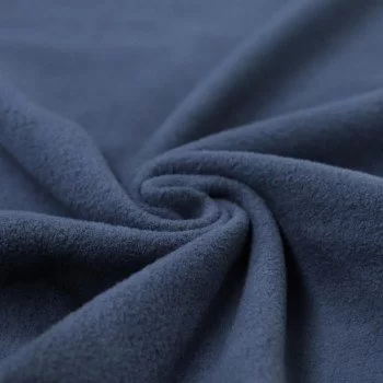Bomuldsfleece Stof (Sherpa) Mørk Jeans Bomuldsfleece Stof (Sherpa) Mørk Jeans