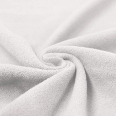 Bomuldsfleece Stof (Sherpa) Off-Hvid 
