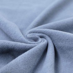 Bomuldsfleece Stof (Sherpa) Lys Jeans