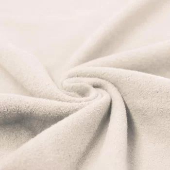 Bomuldsfleece Stof (Sherpa) Naturel Bomuldsfleece Stof (Sherpa) Naturel