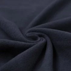 Bomuldsfleece Stof (Sherpa) Navy 