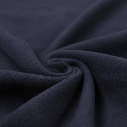 Tessuto Pile Di Cotone (Sherpa) Marina