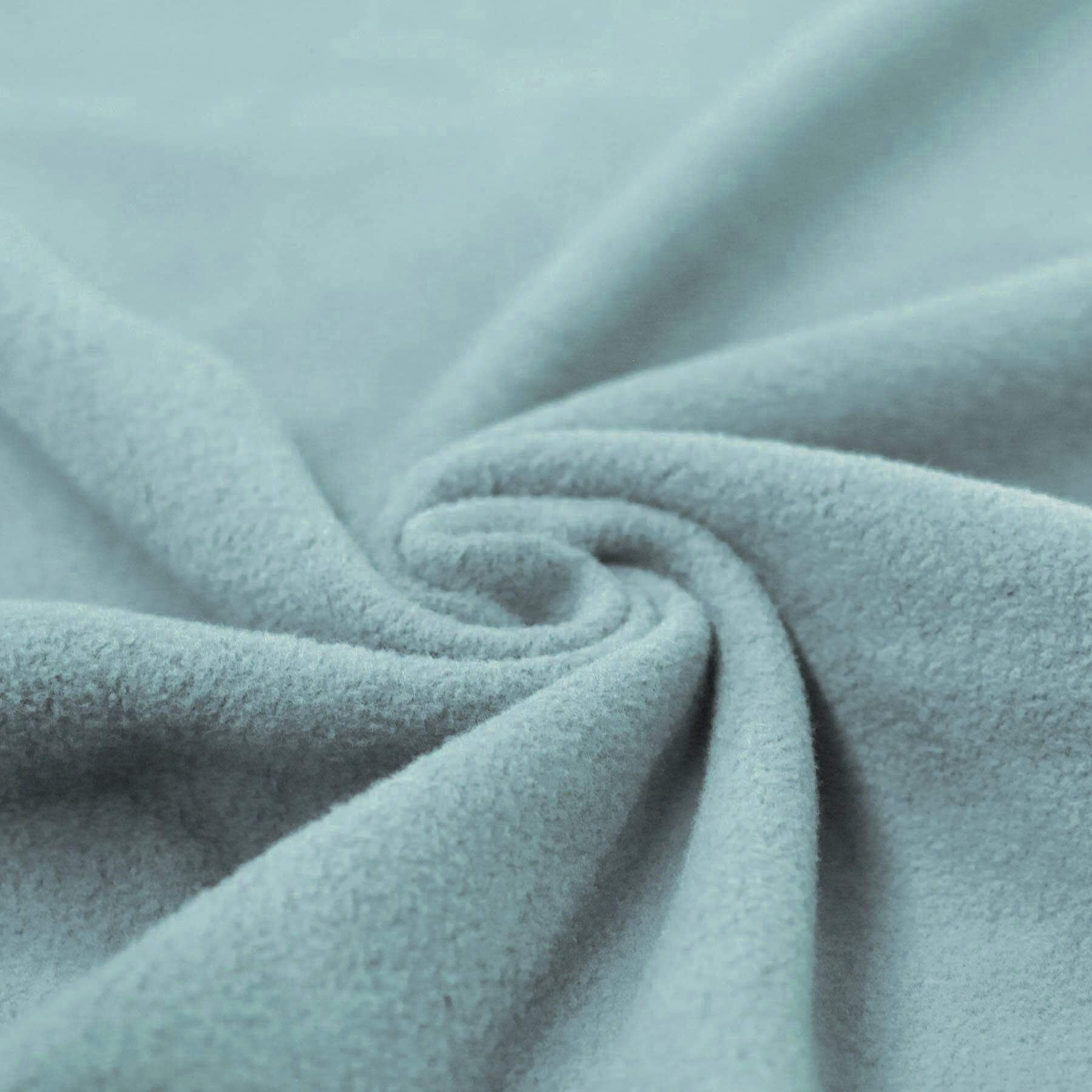 Fleece Katoen Stof (Sherpa) Oud Groen