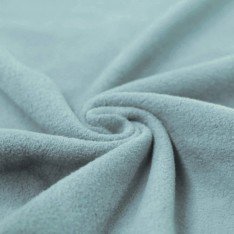Bomuldsfleece Stof (Sherpa) Gammel Grøn 