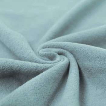 Baumwollfleece Stoff (Sherpa) Altgrün