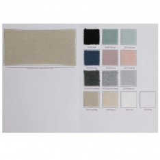 Tissu Polaire De Coton Carte D'échantillon