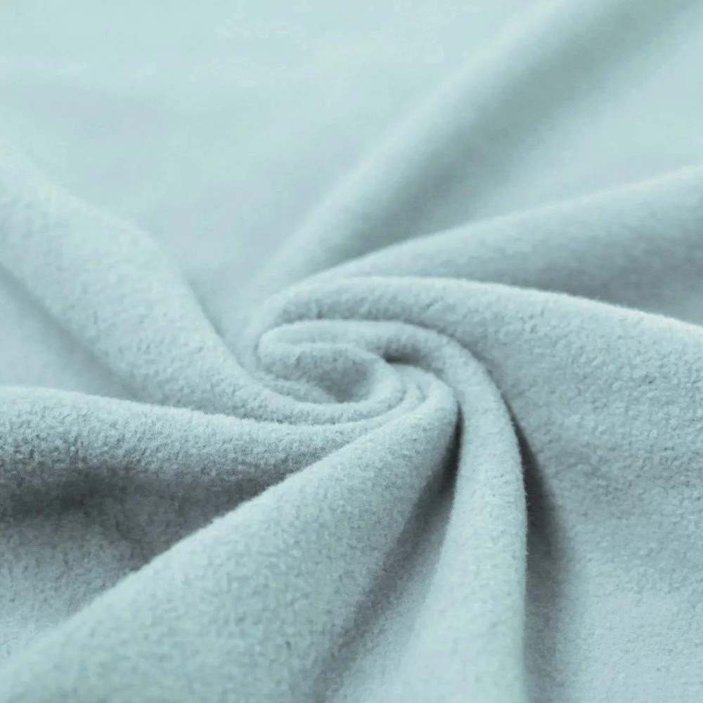 Cotton Fleece Fabric (Sherpa) Sea Green