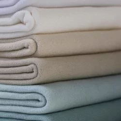 Cotton Fleece Fabric (Sherpa) Light Beige  Cotton Fleece Fabric (Sherpa) Light Beige