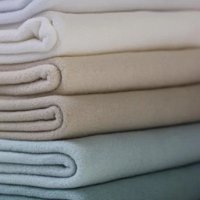 Pile Tessuto Di Cotone (Sherpa) Beige Chiaro - (Pile Tessuto Di Cotone Sherpa)