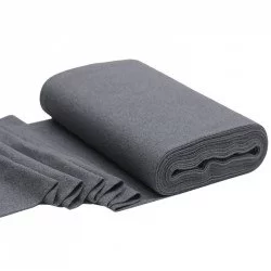 Boordstof Donker Grijs Gemeleerd