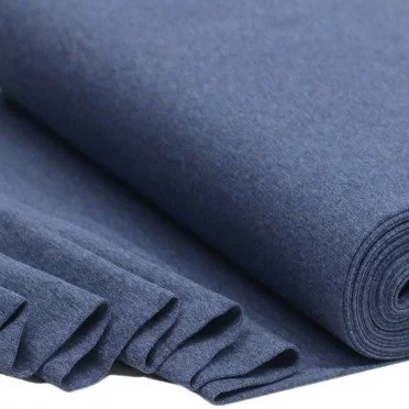 Bündchenstoff Jeans Meliert - (Bündchenstoff)