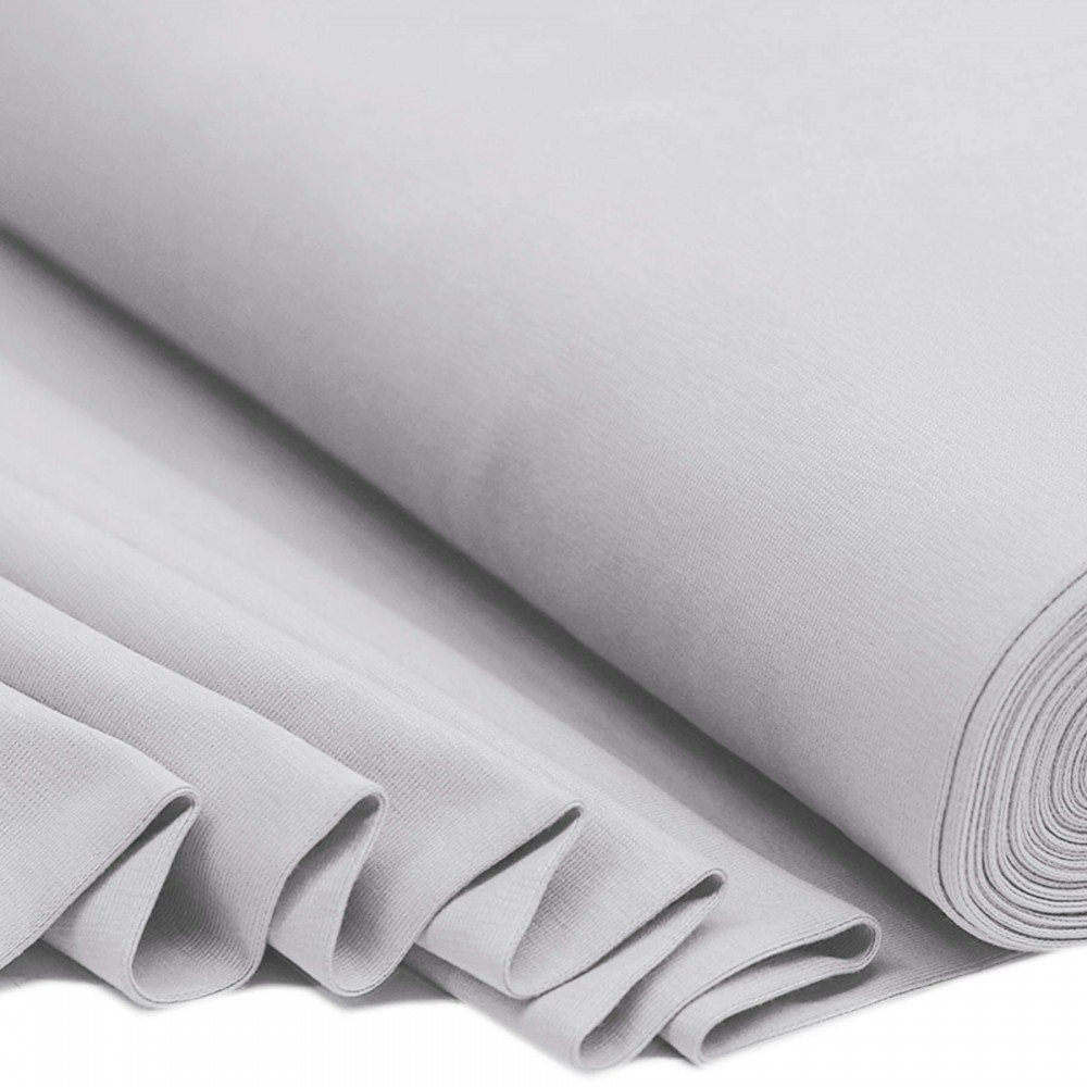 Bordo Maglia Cotone Grigio Chiaro Bordo Maglia Cotone Grigio Chiaro - (Bordo Maglia In Cotone)