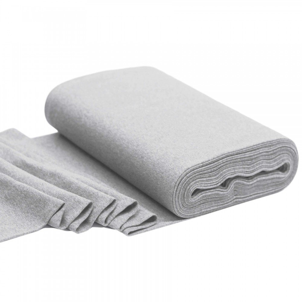 Cuffs Rib Light Grey Melee