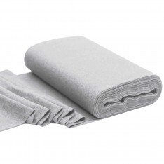 Cuffs Rib Light Grey Melee