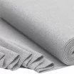 Tissu Bord-Côtes Gris Clair Mêlée - (Tissu Bord-Côtes )