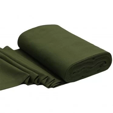 Bündchenstoff Armeegrün - (Bündchenstoff)