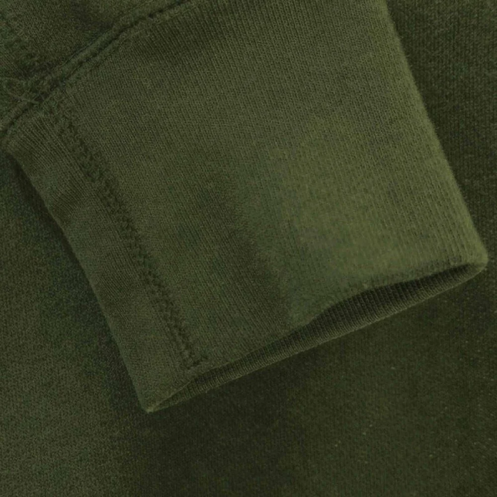 Bordo Maglia Cotone Verde Militare - (Bordo Maglia In Cotone)
