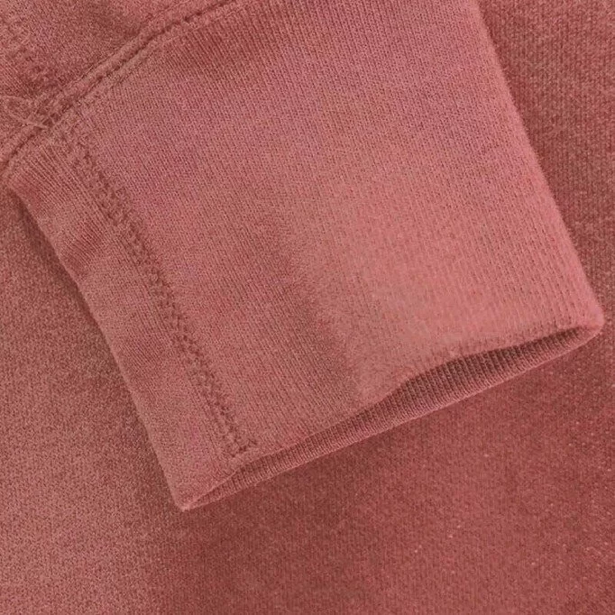 Bündchenstoff Lehm Rosa - (Bündchenstoff)