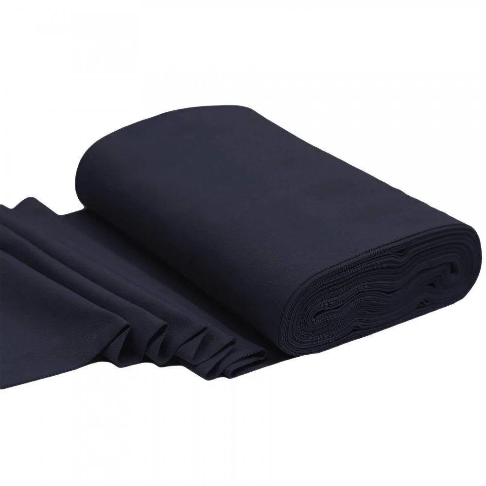Bordo Maglia Cotone Marina Scuro