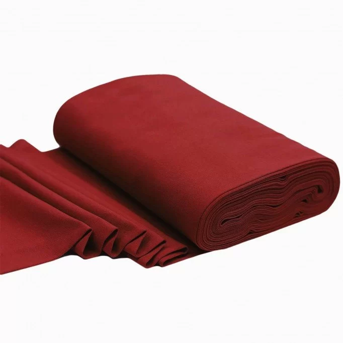 Bordo Maglia Cotone Rosso Scuro - (Bordo Maglia In Cotone)