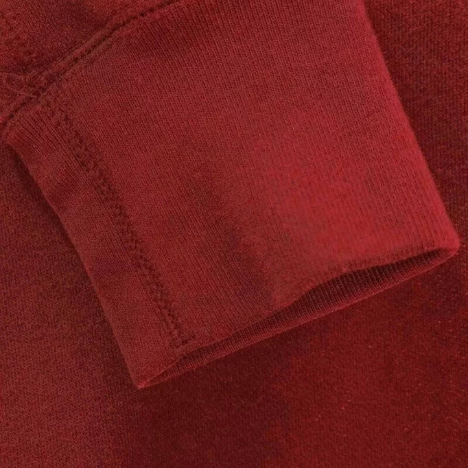 Bordo Maglia Cotone Rosso Scuro - (Bordo Maglia In Cotone)