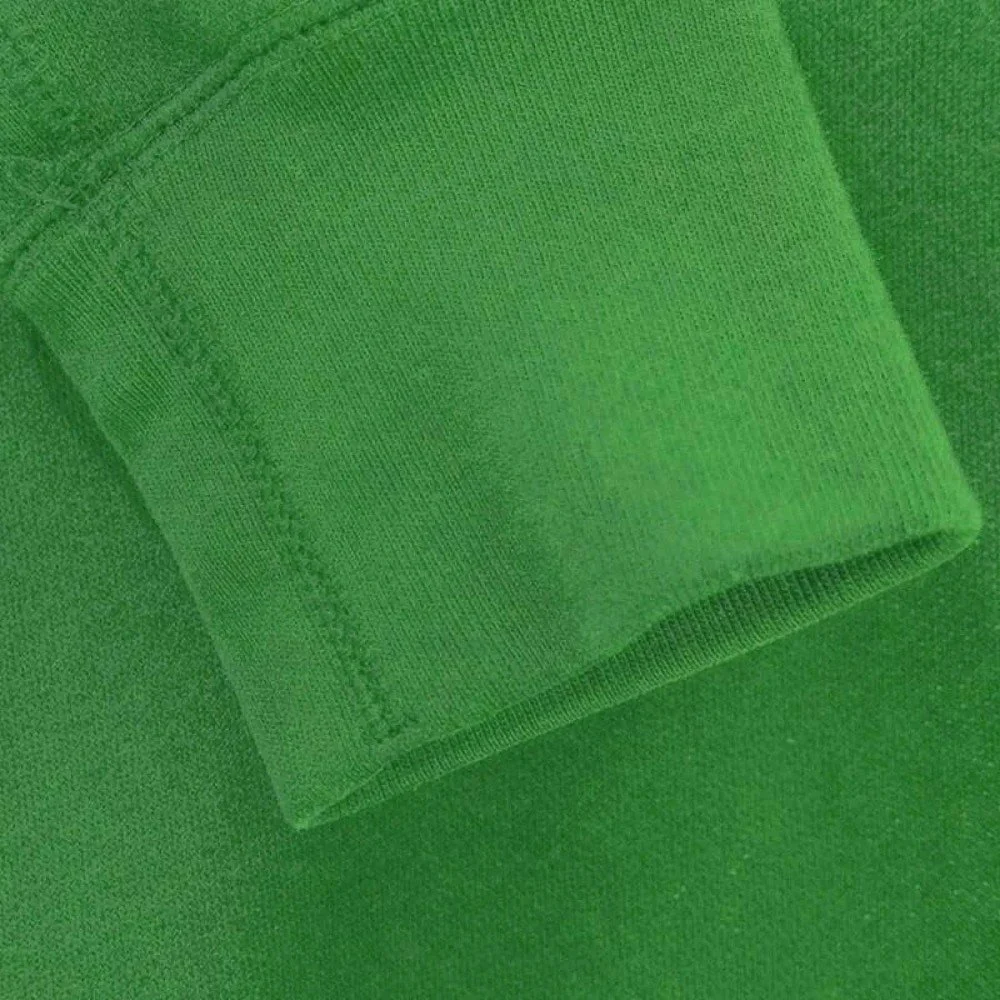 Bord-Côtes Herbe Verte - Tricot Rondgebreié Tissu Bord-Côtes Herbe Verte - (Tissu Bord-Côtes )