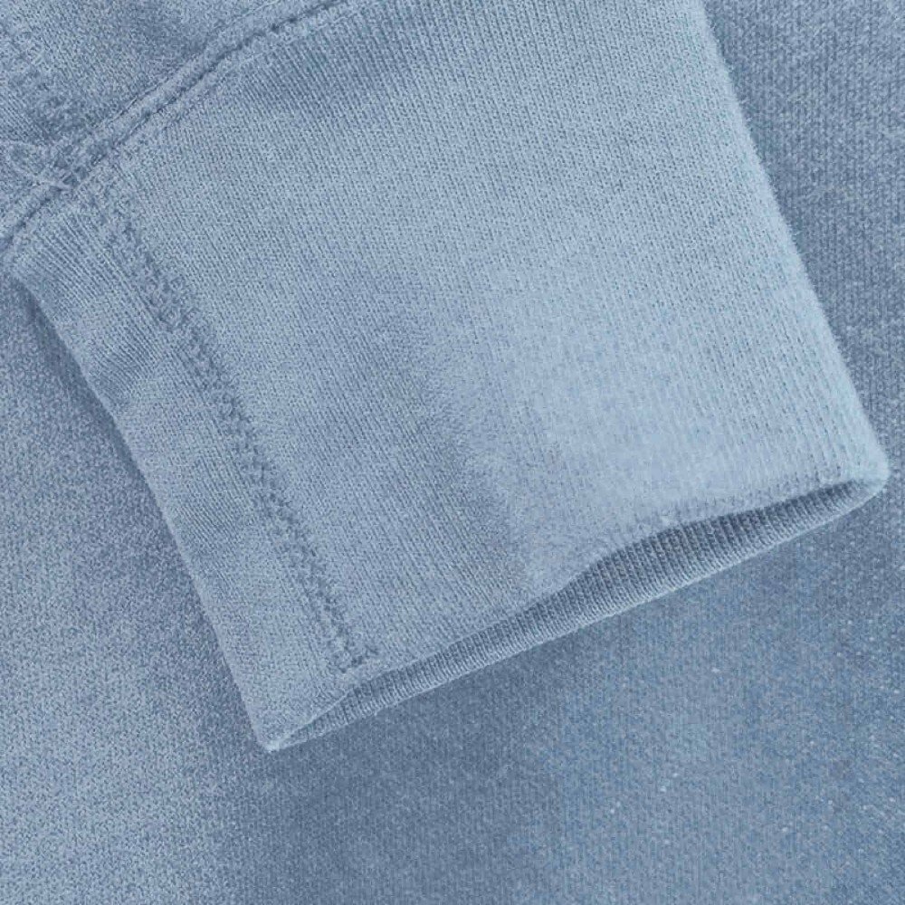 Tissu Bord-Côtes Jeans Clair - Côte Robuste avec Stretch Tissu Bord-Côtes Jeans Clair - (Tissu Bord-Côtes )