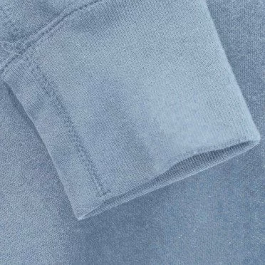 Tissu Bord-Côtes Jeans Clair - (Tissu Bord-Côtes )