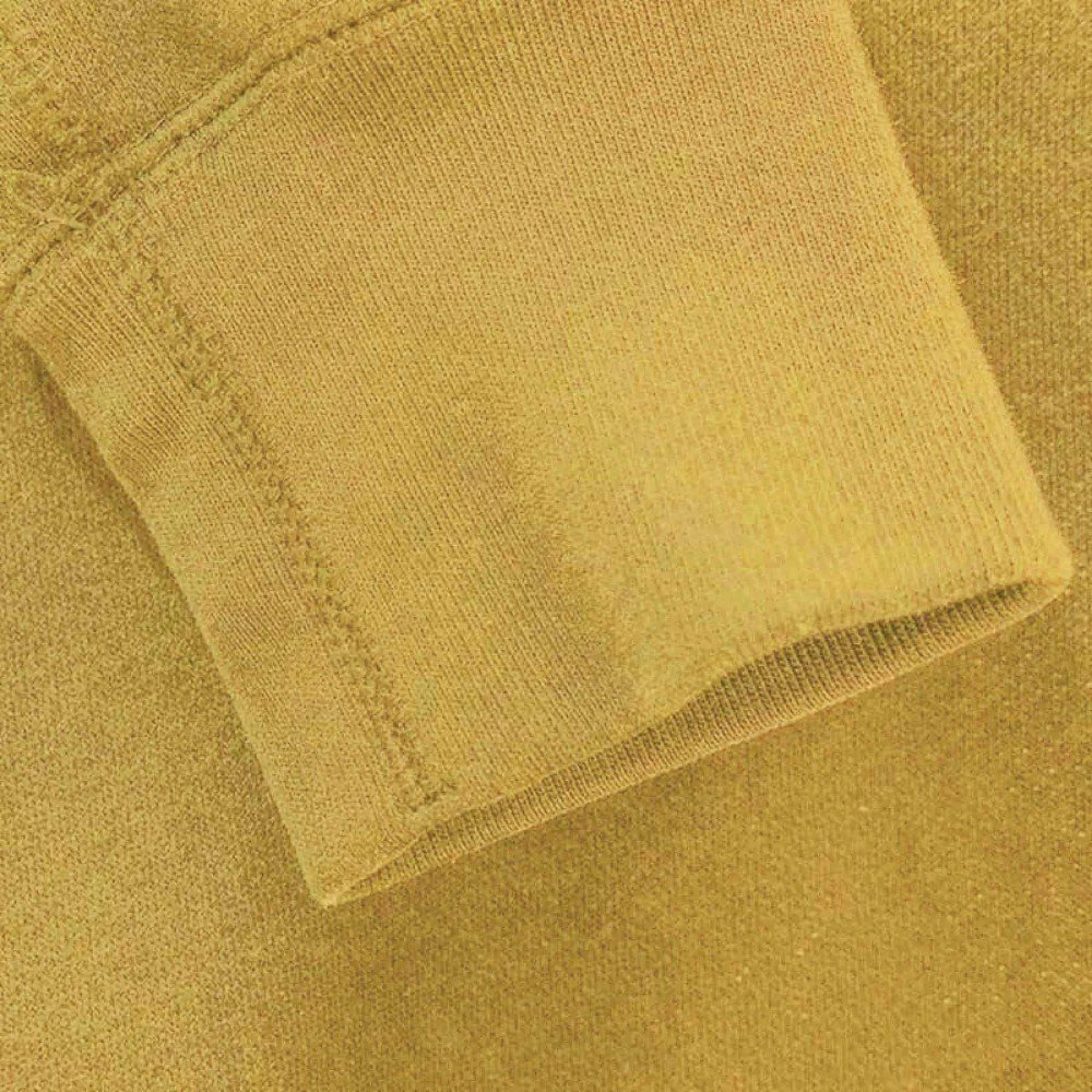 Cuffs Rib Mustard - Stretchy Rib with Silk Finish Cuffs Rib Mustard - (Cuffs Rib)