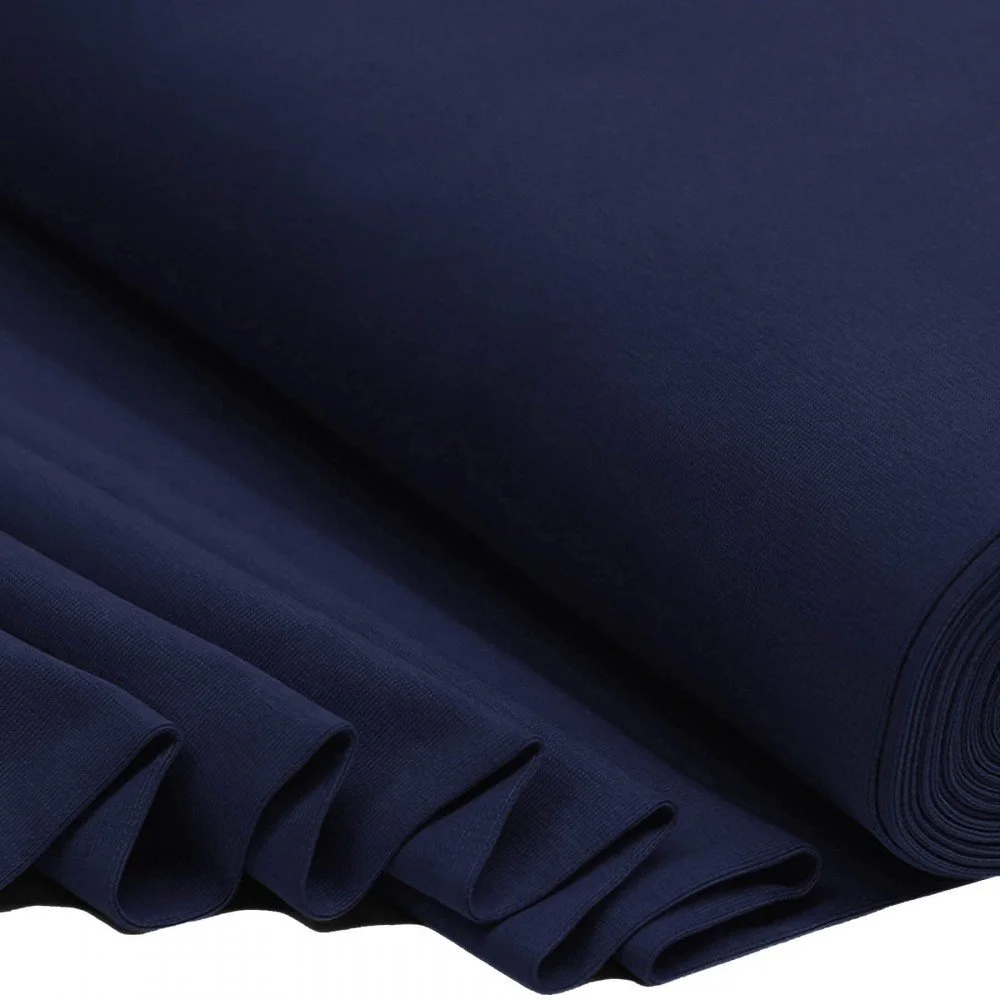Cuffs Rib Navy - Premium Rib Fabric for Cuffs & Binding Cuffs Rib Navy - (Cuffs Rib)