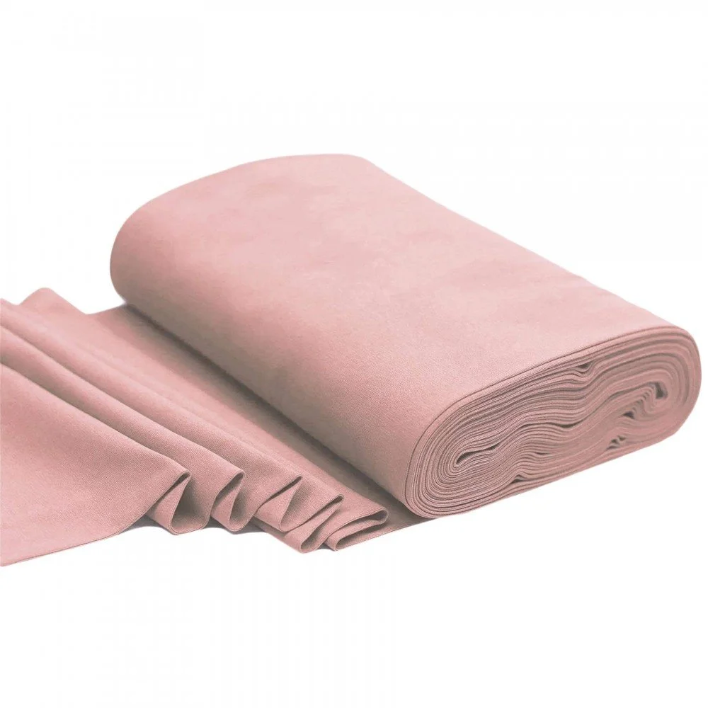 Bordo Maglia Cotone Nude Rosa