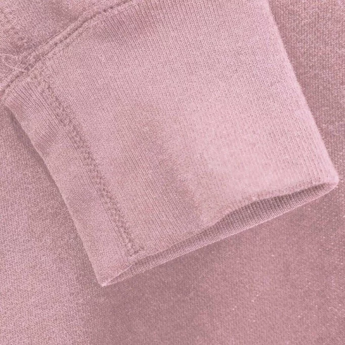 Bordo Maglia Cotone Rosa Antico - (Bordo Maglia In Cotone)