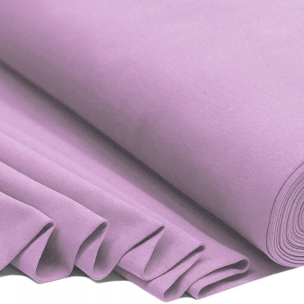 Bordo Maglia Lilla Pastello - Morbido Bordo in Cotone Bordo Maglia Cotone Lilla Pastello - (Bordo Maglia In Cotone)