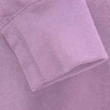 Tissu Bord-Côtes Lilas Pastel - (Tissu Bord-Côtes )