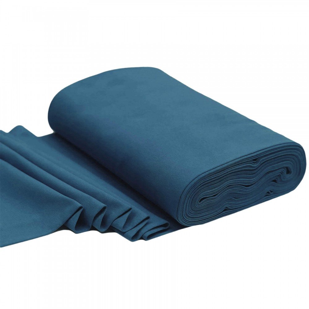 Cuffs Rib Petrol Blue