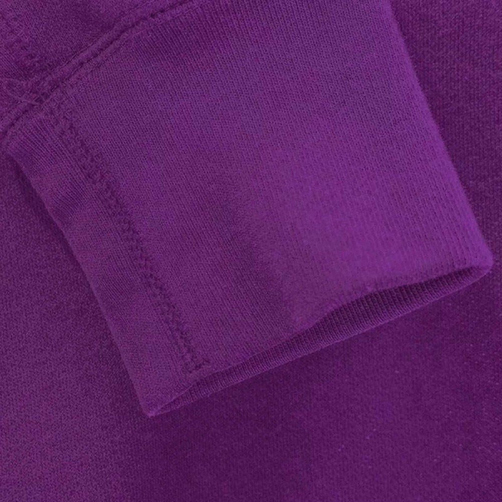 Cuffs Rib Purple - Soft Stretch Rib Cuff Fabric Cuffs Rib Purple - (Cuffs Rib)