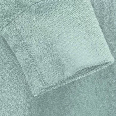 Bündchenstoff Meer Grün - (Bündchenstoff)