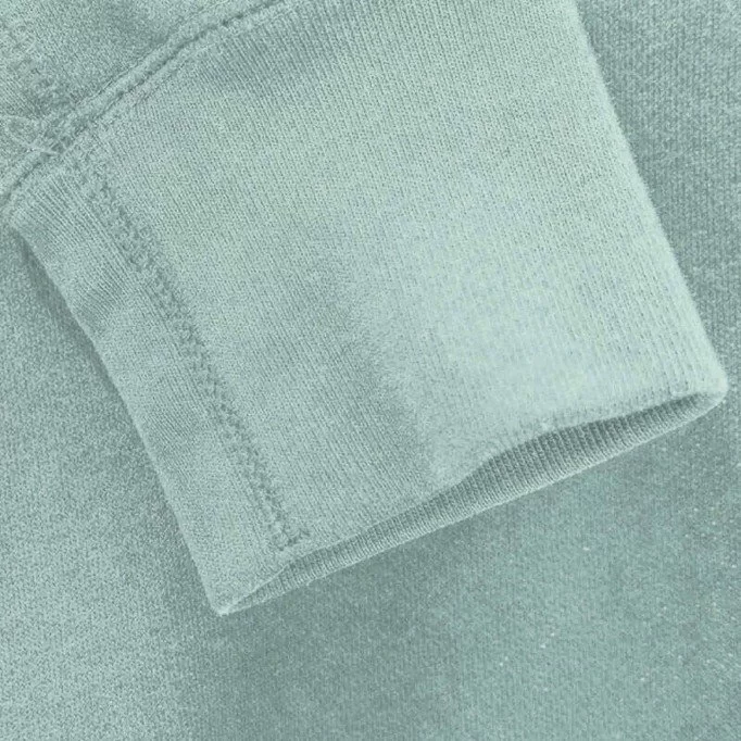Bündchenstoff Meer Grün - (Bündchenstoff)
