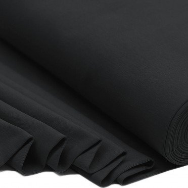 Bordo Maglia Cotone Nero - (Bordo Maglia In Cotone)